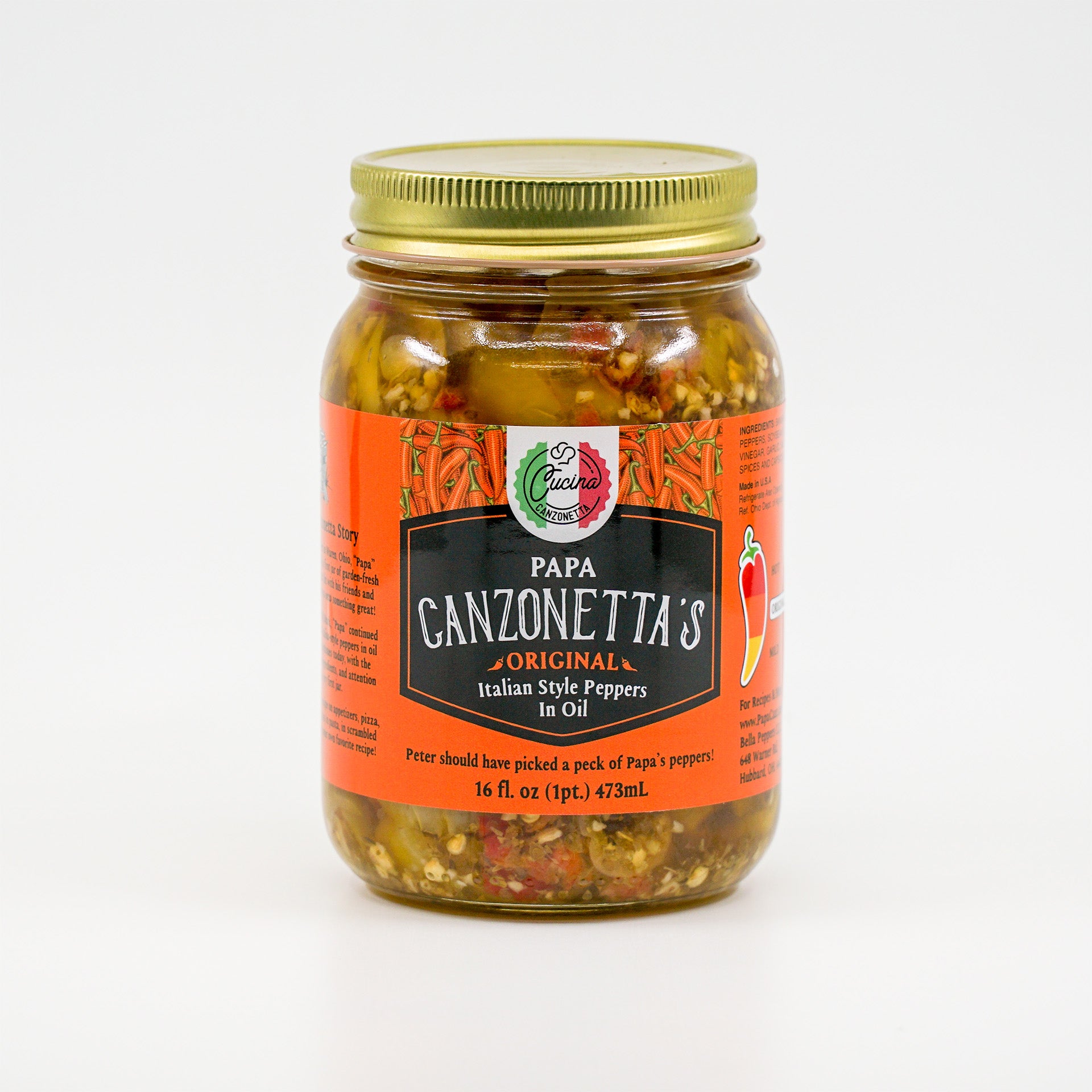 3 Pack - Italian Style Peppers in Oil